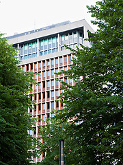 Image showing Damaged government building in Oslo