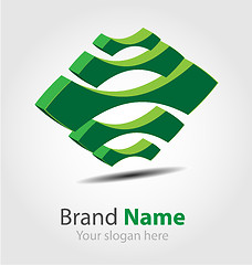 Image showing Eco brand logo/icon/element