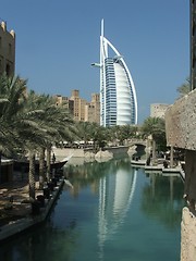 Image showing Hotel Burj al Arab in Dubai