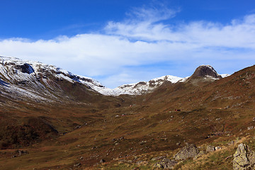 Image showing Norwegian autumn landscape