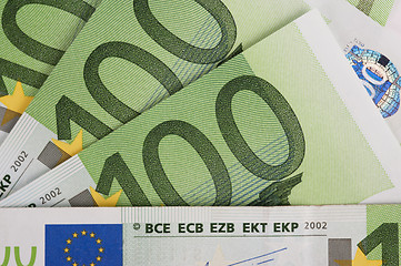 Image showing euro banknotes