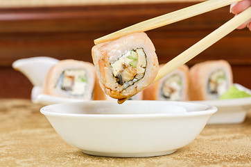 Image showing the sushi