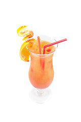 Image showing Orange dollar cocktail