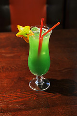 Image showing Green cocktail