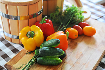 Image showing fresh vegetables