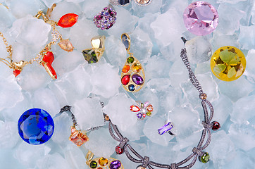 Image showing Jewels at ice