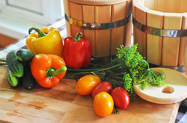 Image showing fresh vegetables