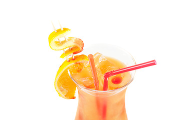 Image showing Orange dollar cocktail