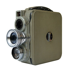 Image showing Old 8mm camera