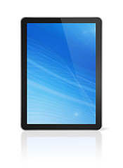 Image showing 3D digital tablet pc