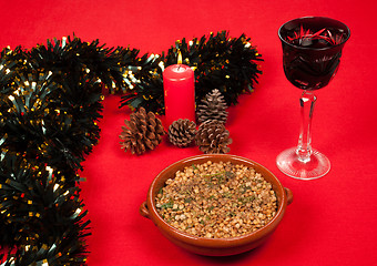 Image showing Christmas starter