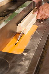 Image showing Sawing table