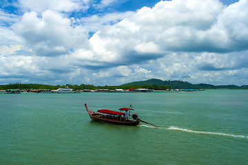 Image showing Boat at  Phuket.