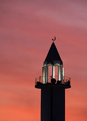 Image showing Qatar sunset