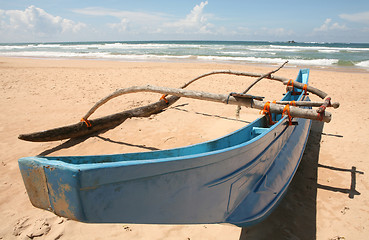 Image showing Asian outrigger