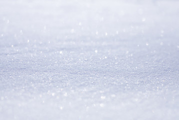 Image showing white snow