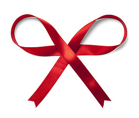 Image showing Red ribbon