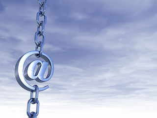 Image showing email symbol