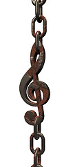 Image showing rusty clef