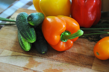 Image showing fresh vegetables