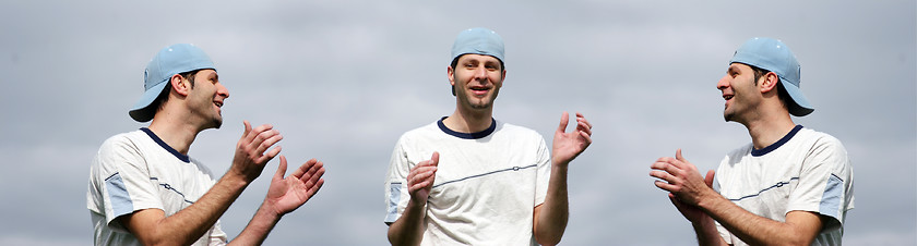 Image showing Clapping hands