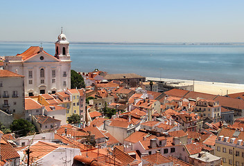 Image showing Lisbon panorama