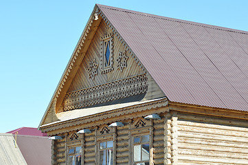 Image showing Wooden building elements