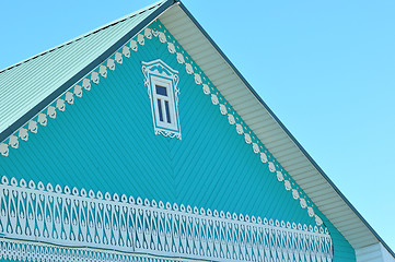 Image showing Wooden building elements