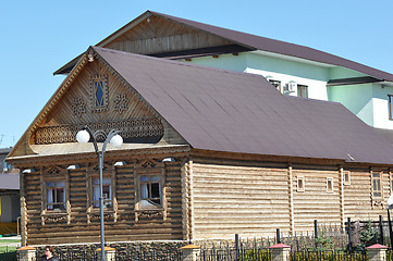 Image showing Wooden building elements