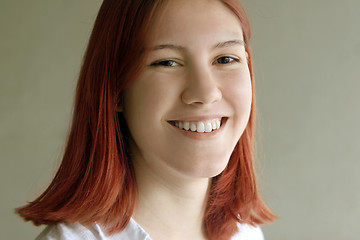 Image showing Redhead teenage girl