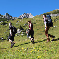 Image showing Hikers