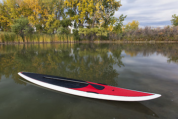Image showing stand up paddleboard
