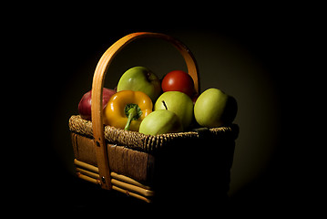 Image showing Fruit basket