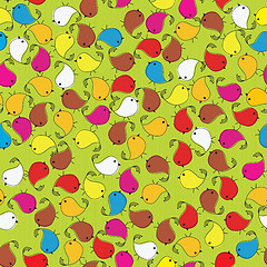 Image showing Tweet birds pattern