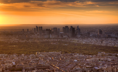 Image showing Paris at Dusk