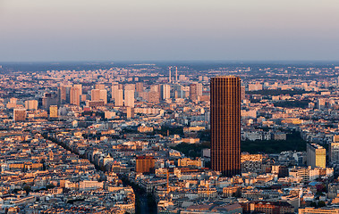 Image showing Paris- aerial view