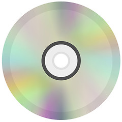 Image showing CD or DVD disc icon