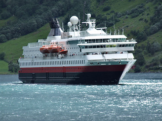 Image showing Holiday passenger ferry journey