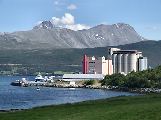 Image showing Industry in mountains, Norway
