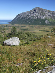 Image showing Mountain landscape in Norway