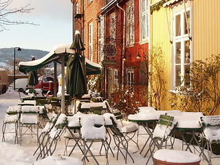 Image showing Drøbak in the winter