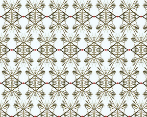 Image showing vintage shabby background with classy patterns