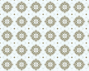 Image showing vintage shabby background with classy patterns