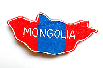 Image showing Map of Mongolia