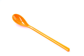 Image showing Plastic spoon 