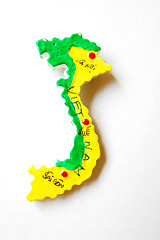 Image showing Map of Vietnam