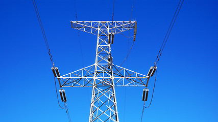 Image showing High voltage transmission lines