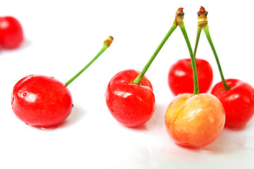 Image showing Cherry fruits