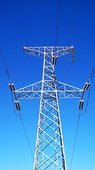 Image showing High voltage transmission lines