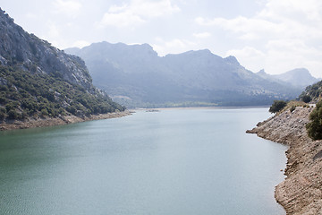 Image showing blue sea and blue sky holidays vacation summer meditteranean 